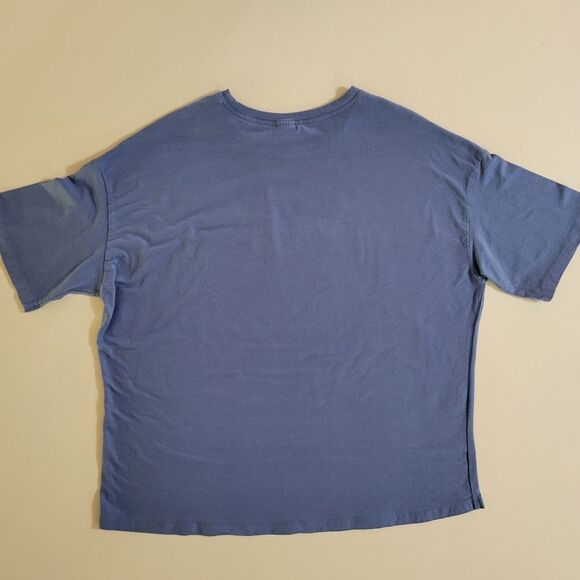Secret Treasures Womens Blue Short Sleeve Top - Picture 13 of 13